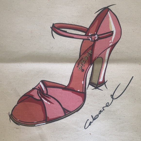 Dust Cover Bags with Shoe Graphics Set of 4 Will Sell Separately - Picture 2 of 8